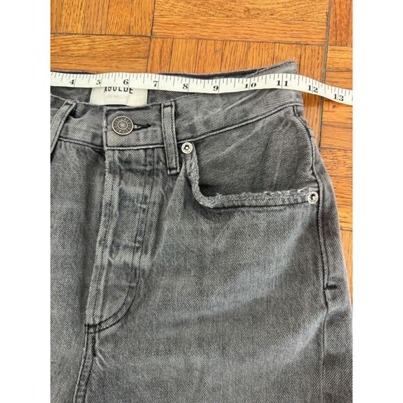 AGOLDE Jeans Womens Gray Riley Faded Mid Rise Button Fly Casual Denim Size 23 - Picture 7 of 15
